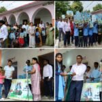 On Independence Day, Dharmaj Crop Guard distributed exam pads to children and inspired them towards education.