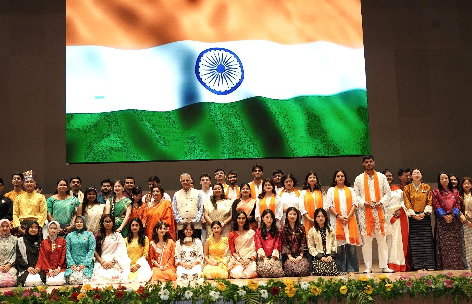Applications from 72 countries, students from 35 countries; Nalanda University celebrates Independence Day in a global style