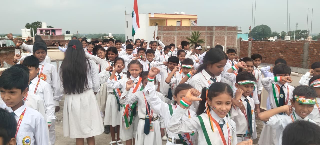 Patriotism seen in the colors of art, 80th Independence Day celebrated with great pomp in Disciple Convent School