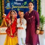 Surya Varchas School celebrated Sri Krishna Janmashtami with great enthusiasm; children dressed as Radha and Krishna captivated the hearts of the people.