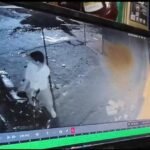 Bike stolen from in front of hospital in Harnaut market, suspect unlocks lock with master key; incident captured on CCTV