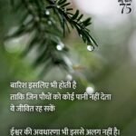 God's play is infinite, it is our responsibility to preserve the balance of nature.