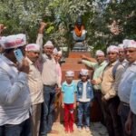 Employees in Nalanda staged a *Satyagraha* on Gandhi Jayanti to demand the restoration of the old pension scheme.