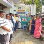 Cleanliness drive held at Krishna Dental and Eye Hospital on Gandhi-Shastri Jayanti.