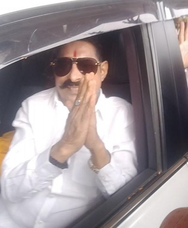 Grand welcome for Anant Singh in Harnaut; convoy taken out in support of Anuj Singh.