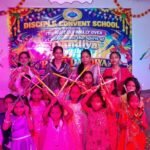 Dandiya festival celebrated with great enthusiasm at Disciple Convent School; students gave captivating performances.