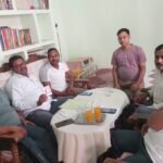 Outreach campaign by teachers in Bihar Sharif in support of NDA candidate Prof. Nawal Kishore Yadav