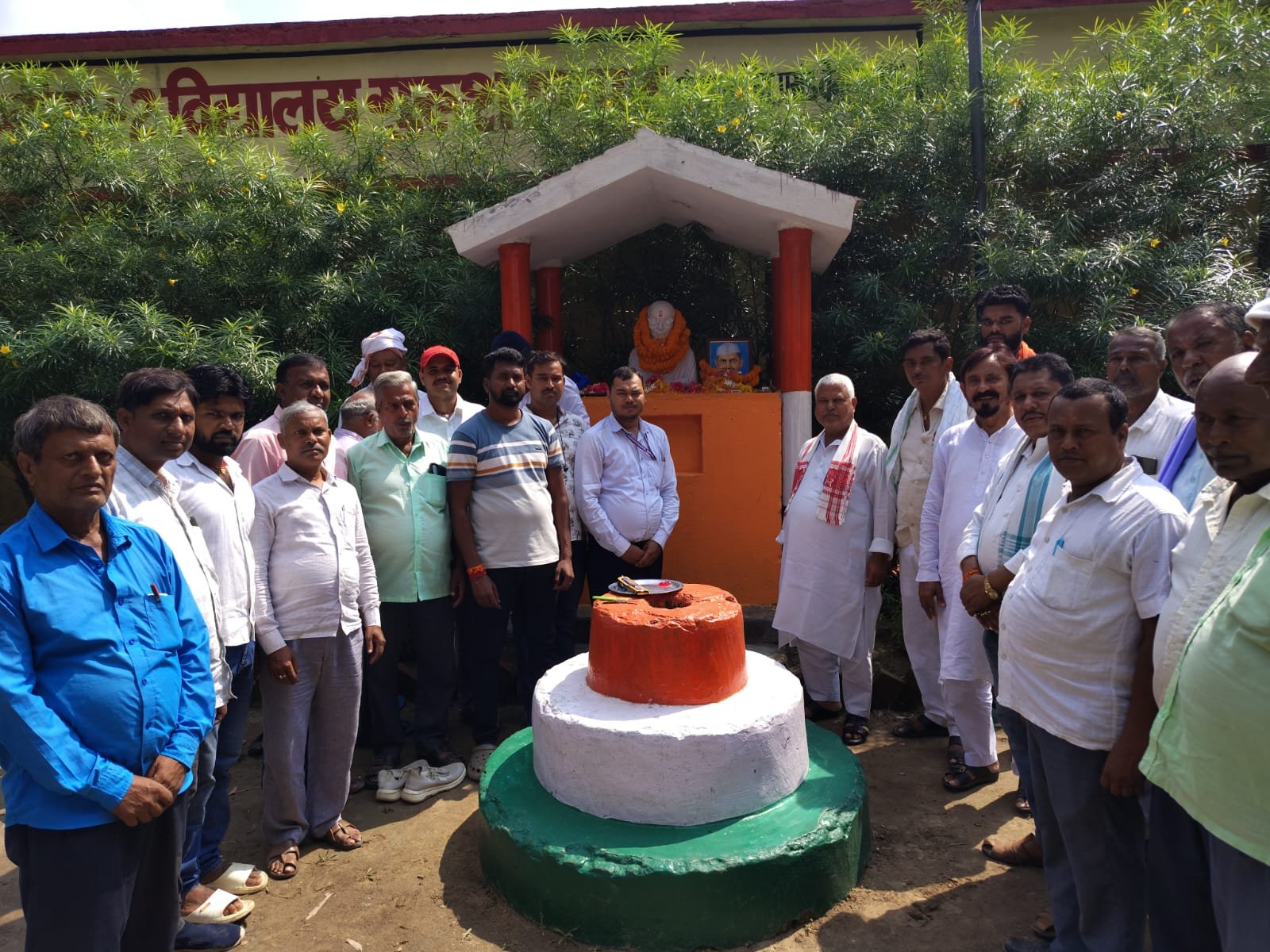 Message of truth, non-violence and cleanliness on Gandhi Jayanti at Gurusharanpur School